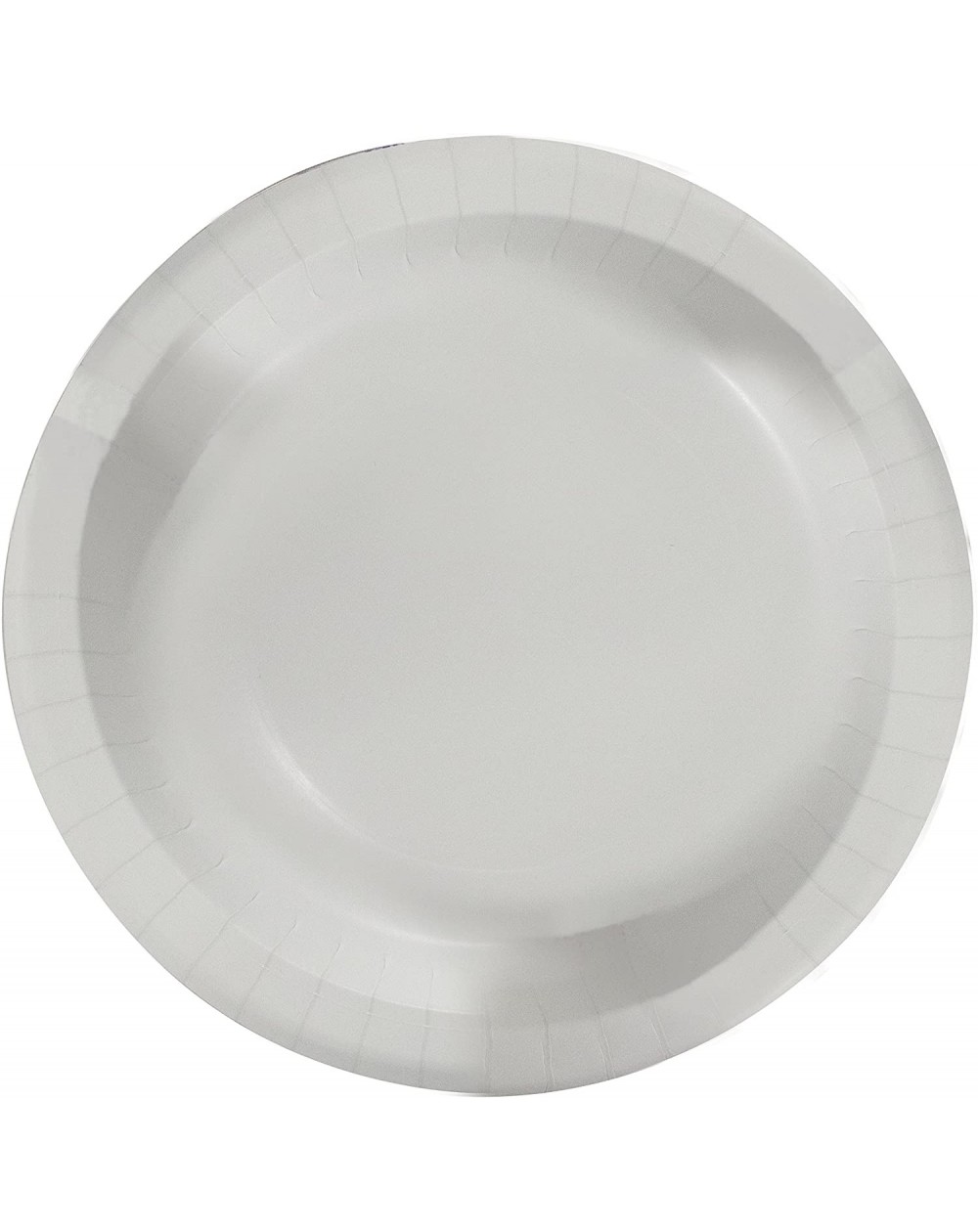 Tableware 48 Count Coated Paper Dessert Plates- White - White - CW12MYVANWX $17.38