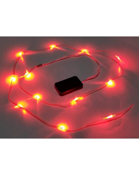 Outdoor String Lights LED String Lights USB Rechargeable (red) - Red - CG18AIS5Z7H $18.05