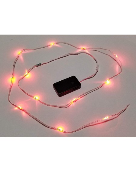 Outdoor String Lights LED String Lights USB Rechargeable (red) - Red - CG18AIS5Z7H $16.92