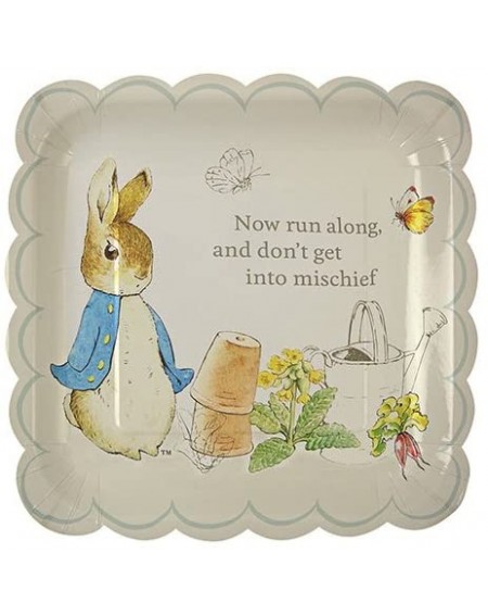 Invitations Peter Rabbit Scollop Edge Plates- NEW! Pack of 1 - CB11UX8PMGN $19.01