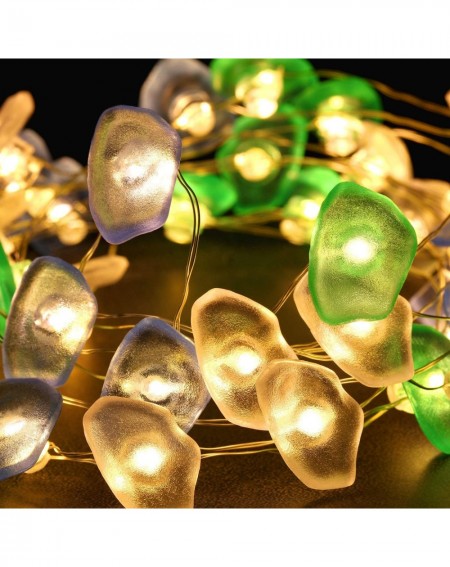Indoor String Lights Forest String Fairy Lights- Fluorite Crystal Decorative Lighting- 9.8 Ft 40 LEDs Battery and USB Operate...