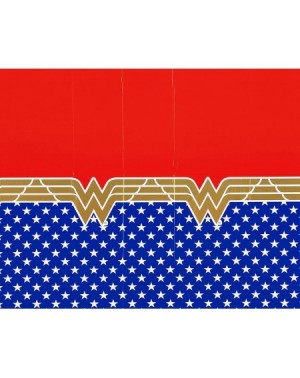 Tablecovers Wonder Woman Plastic Table Cover - C218957N64D $29.20