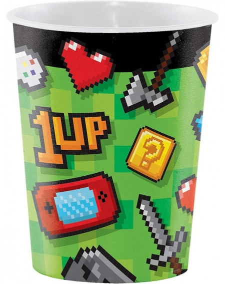 Party Tableware Video Game Party 16 oz Favor Cups- 8 ct - CV18IXWD6K6 $24.89