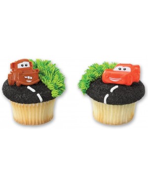 Cake & Cupcake Toppers Cars Mater and McQueen Cupcake Rings (12 Count) - CJ11MDTFT4P $9.63