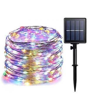 Indoor String Lights Solar Fairy String Lights with 72ft Copper wire / 200 Mini LED for Outdoor or Bedroom Christmas Tree Hol...