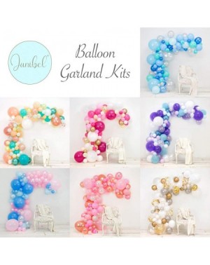 Balloons Balloon Arch & Garland Kit - Blush- Rose Gold Confetti- White- Chrome Sea Foam- Pastel Yellow - Glue Dots & Decorati...