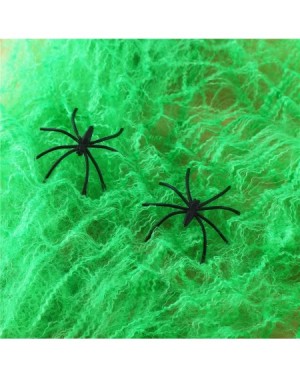 Party Favors Halloween Party Favors 3 Pack Spider Webs & Webbing Stretchy Cobwebs for Indoor/Outdoor Decoration(25 Grams/Gree...
