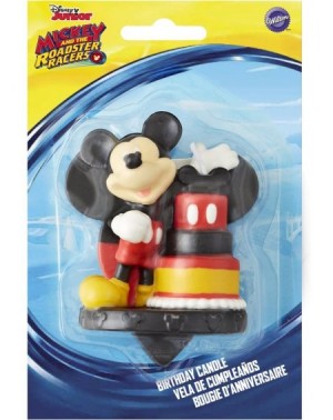 Cake Decorating Supplies Mickey and The Roadster Racers Birthday Candle- Great for Birthday Cakes- Cupcakes- Muffins and More...