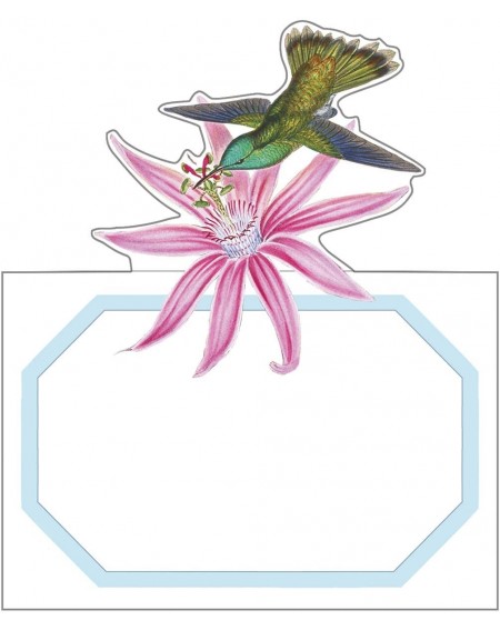 Place Cards & Place Card Holders Hummingbird Trellis Die-Cut Place Cards - 8 Per Package - C61965RT9MH $11.84