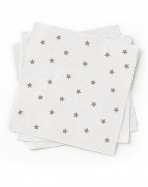 Tableware SPNPCTGRY 100-Percent Recycled Paper Cocktail Napkin- Grey- 200-Pack - CB11K0SWC7D $7.03