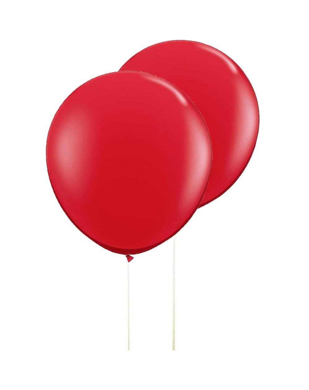 Balloons Red Balloon 36 inch Big Latex Balloons for Party Decoration (Red- 10 Pcs) - Red - CM199S4ZAY0 $17.75