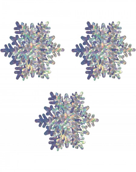 Centerpieces 3-D Snowflake Centerpieces 10" (Silver Prismatic)- Pack of 3 - CP187RD55WL $21.58