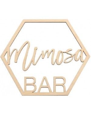 Banners & Garlands Wood Mimosa Bar Sign- Wedding Display- Party Banner- Event Decorations for Wedding Engagement Bridal Showe...