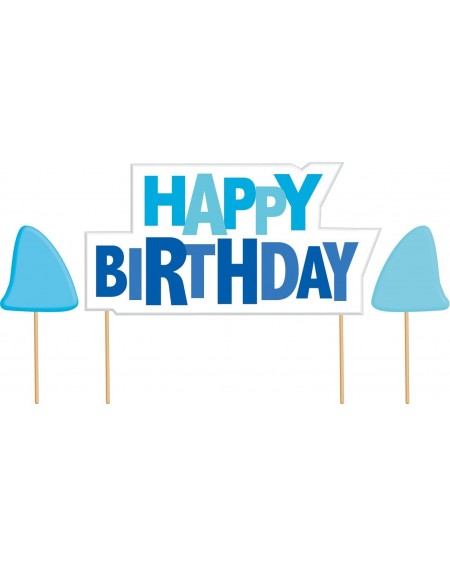 Happy Birthday Cake Banner Kit- Shark Splash - C41187QFISP