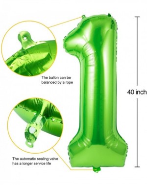 Balloons 40 Inch Single Green Number 7 Balloons- Large Numbers 0-9 Helium Foil Mylar Big Number Balloon for 7th Borthday Part...
