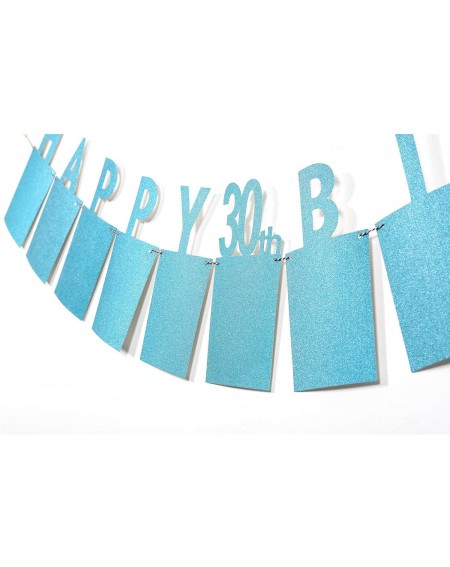 Favors Photo Banner for 30th Birthday Decorations - 30th Birthday Gifts for Women and Man- Milestone Photo Banner for Birthda...