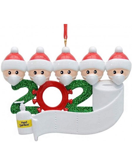 Ornaments Christmas Decor Survived Family 2020 Ornament - Indoor Decorations with Masks & Hand Sanitizer 2020 Personalised Gi...