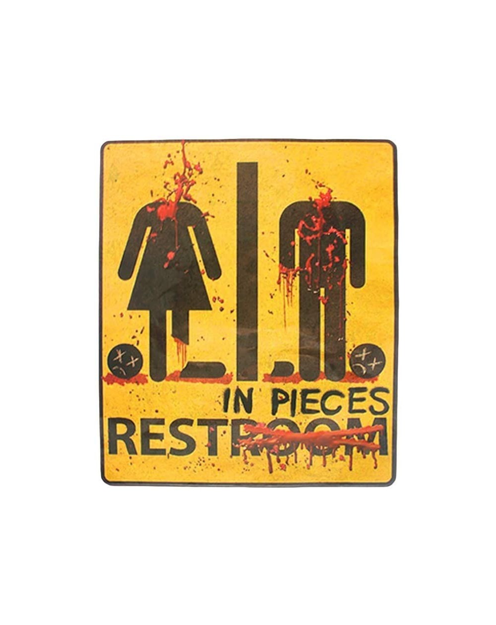 Party Favors Halloween Horror Party Decorations-Bloody Restroom Sign Sticker-Halloween Party Bathroom Door Signs Decoration -...
