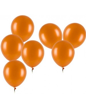 Balloons Orange Latex Balloon-Premium Pearl Party Balloon-12 inch-3.2g (Orange-100 Pack) - Orange - C412MALZ3RF $22.50