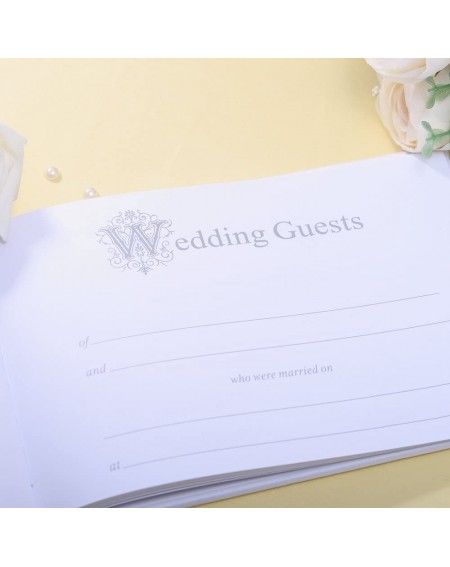 Guestbooks Wedding Elegant Guest Book and Pen Set- Royal Blue - Royal Blue - C5126TPUTP7 $40.04