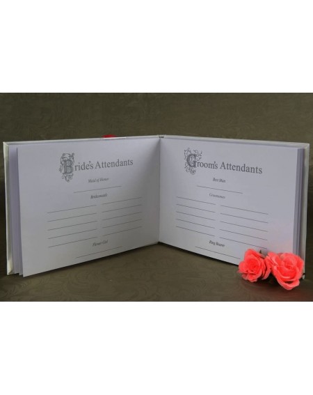 Guestbooks Wedding Elegant Guest Book and Pen Set- Royal Blue - Royal Blue - C5126TPUTP7 $65.84
