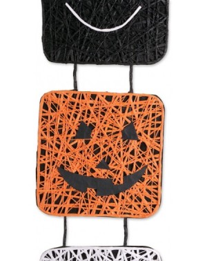 Banners & Garlands Foam Hanging Halloween Faces - Halloween Faces - C717WX5II59 $11.15