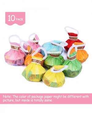 Streamers 10Pack Hand Throw Streamers Poppers No Mess Paper Crackers for Birthday Wedding Party Celebrations- Multi-Color - C...