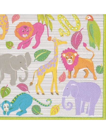 Tableware Madagascar Paper Luncheon Napkins - 20 Per Package - CF188AN5L95 $13.63