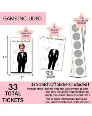 Party Games & Activities Cute Bridal Shower Games - Scratch Off Bridal Shower Game.Funny Bachelorette Party Games - Who Has t...