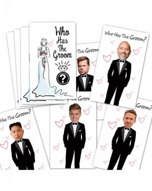 Party Games & Activities Cute Bridal Shower Games - Scratch Off Bridal Shower Game.Funny Bachelorette Party Games - Who Has t...