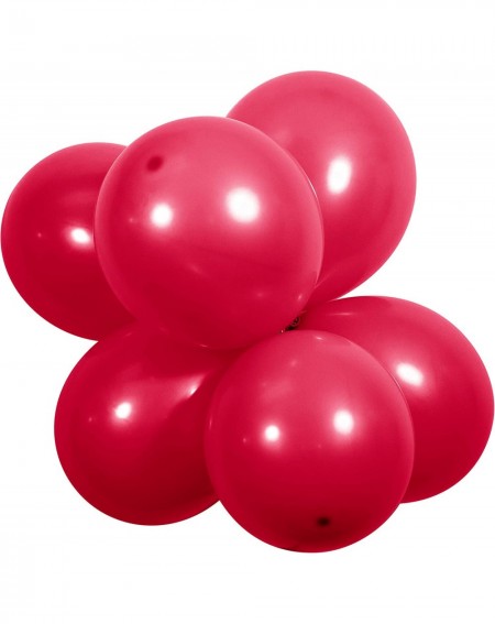 Balloons Latex Balloon- 12"- Classic Red - Classic Red - CD11KB4BECZ $10.64