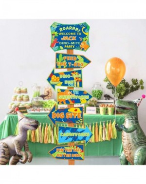 Party Favors Dinosaur Birthday Party Decoration Signs-Dino Birthday T-Rex Roar Party Favor Supplies-Large Size 15" Dinosaur T...