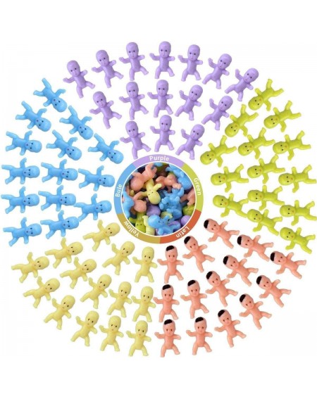 Favors 250 Pieces Mini Plastic Babies for Baby Shower- ice Cube Game- Party Decorations- Baby Toys - CE18SM4W83D $10.43
