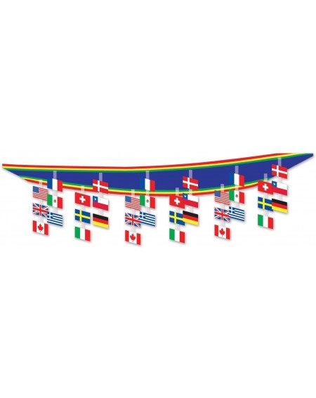 Streamers International Flag Ceiling Decor Party Accessory (1 count) (1/Pkg) - CG1120IAEAB $14.57