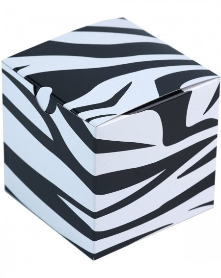 Favors 100 pcs 3-Inch Zebra Black and White Wedding Favor Boxes for Wedding Party Birthday Candy Gifts Decorations Supplies -...