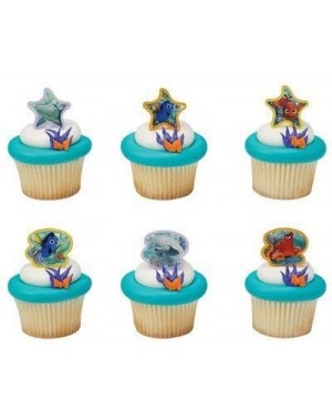 Cake & Cupcake Toppers Finding Dory Adventure is Brewing Cupcake Rings - 24 pcs - CC12GO382Z3 $8.43