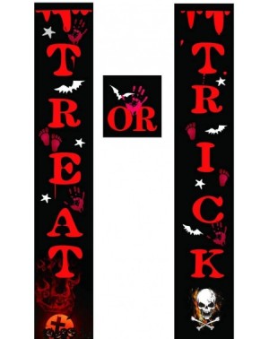 Banners & Garlands Halloween Trick or Treat Banner Halloween Door Hanger Banner (Halloween Trick or Treat Banner B) - Hallowe...
