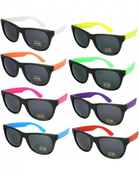 Favors 6 or 8 Pack Neon Sunglasses for Adult Wedding Kid Party Favors with CPSIA certified-Lead(Pb) Content Free - Adult-mult...