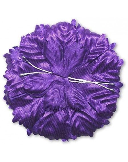 Favors Capia Flowers Flat Carnation Capia Base for Corsages Bulk 48 Pieces 20+ Colors Available (Purple) - Purple - CG18YGKYC...