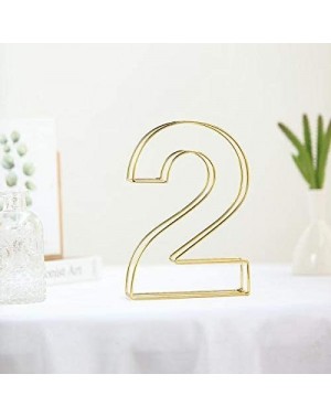 Favors 8" Tall Gold Wedding Centerpiece 3D Wire Letter Decoration for Wedding Party Decoration DIY Decoration Supplies - 2 - ...