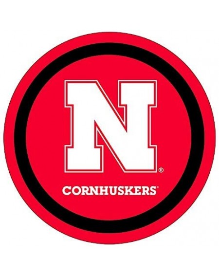 Party Packs Nebraska Cornhuskers Party Supplies - Bundle Includes Paper Plates and Napkins for 10 People - C118WNI9ZYD $13.09