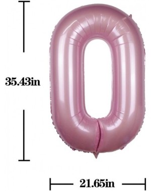 Balloons 2020 Happy New Year Party Balloons Kit- 2020 Big Silver Balloons Banner with 20pcs Balloons (Pink) - Pink - C018XO5Q...