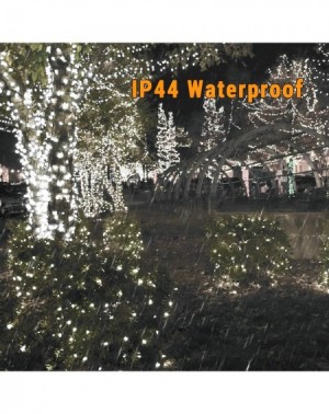 Outdoor String Lights White Christmas Lights- 78.74ft 240 LED Mini String Lights Connectable- Plugin Christmas String Lights ...