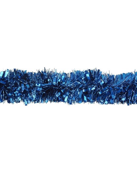 Tinsel 3m / 9.8ft Chunky/Fine Christmas Tinsel - Christmas Decoration Tinsel (Midnight Blue) - Midnight Blue - CB18ILE5GD3 $1...
