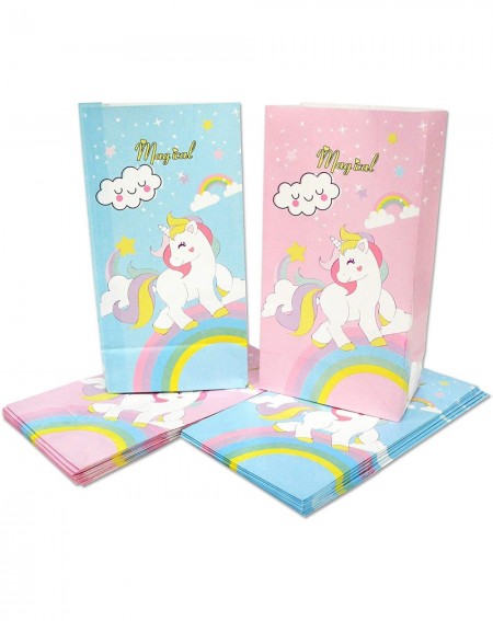 Party Favors 24 Pack Unicorn Gift Bags Unicorn Paper Bags- Unicorn Birthday Party Supplies Party Decorations(Unicorn Gift Bag...