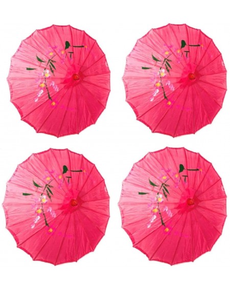 Favors PACK OF 4 Japanese Chinese Kids Size 22" Umbrella Parasol For Wedding Parties- Photography- Costumes- Cosplay- Decorat...
