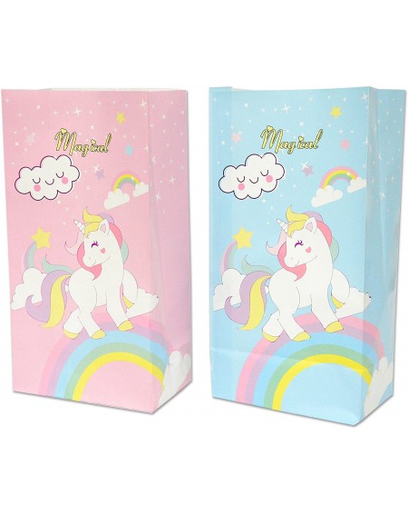 Party Favors 24 Pack Unicorn Gift Bags Unicorn Paper Bags- Unicorn Birthday Party Supplies Party Decorations(Unicorn Gift Bag...