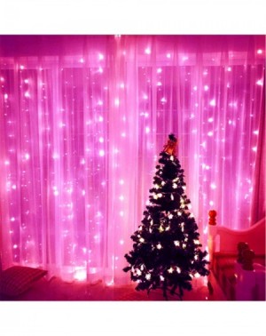 Indoor String Lights Remote Battery Operated 40ft 240 Led String Lights Silver Wire 8 Lighting Model LED Starry Light with 13...