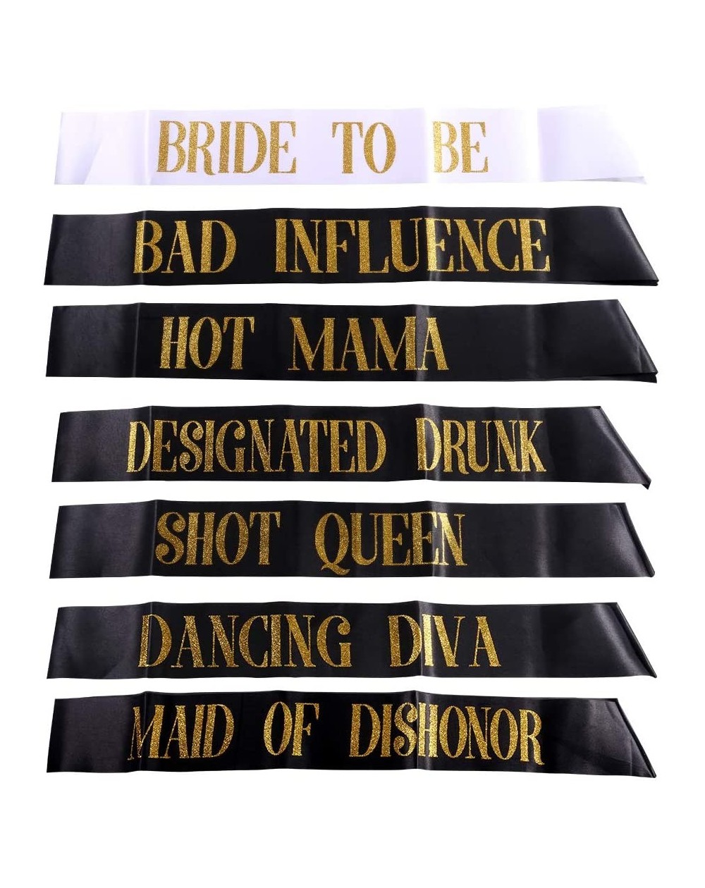 Favors Bachelorette Party Sashes- Bride to Be Sash and Bride Tribe Sashes- Unique Bride Bridesmaid Sashes for Bachelorette Pa...