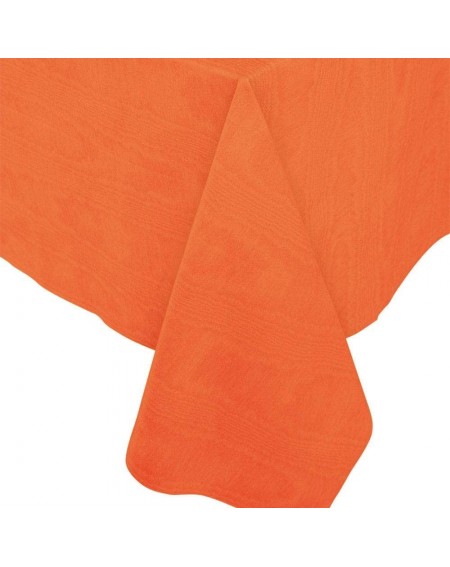 Tablecovers Moiré Paper Table Cover in Deep Orange- 1 Each - Deep Orange - CH11QBJCJUZ $12.42